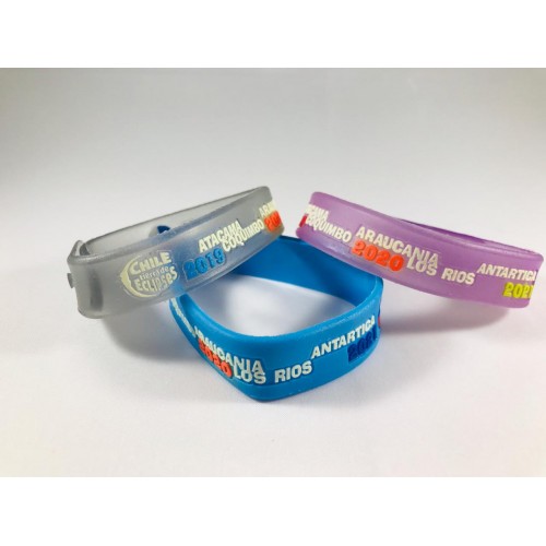 Pulseras de PVC  (PVC03)